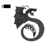 Dragon Tattoo Embroidery Design 29